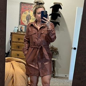 Leather Dress